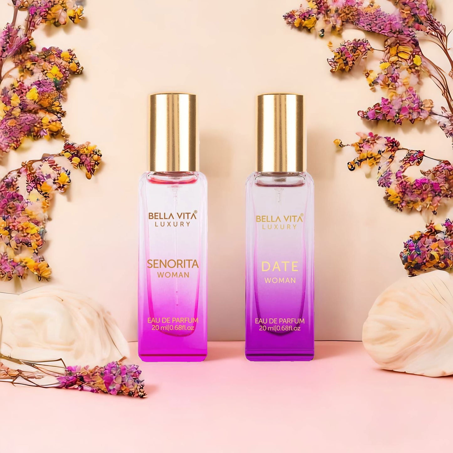 Bellavita DATE and SENORITA perfume combo | 20 ML Perfume Pack of 2