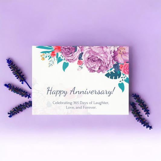 Gift card for Anniversary