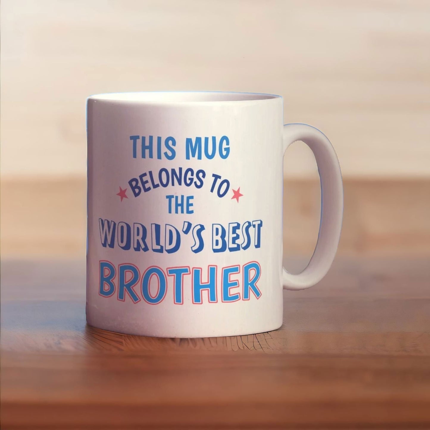 Mug with best brother print