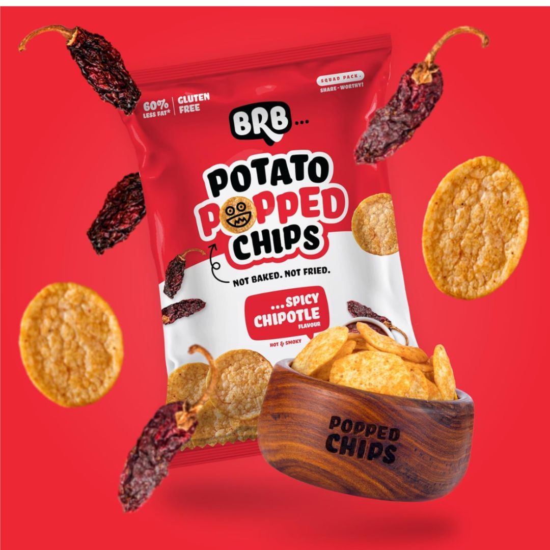 Potato Popped Chips : Spicy Chipotle