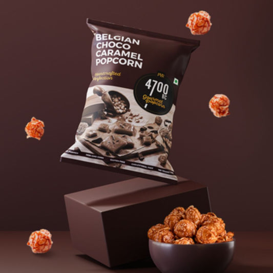 Belgian Choco Caramel Popcorn