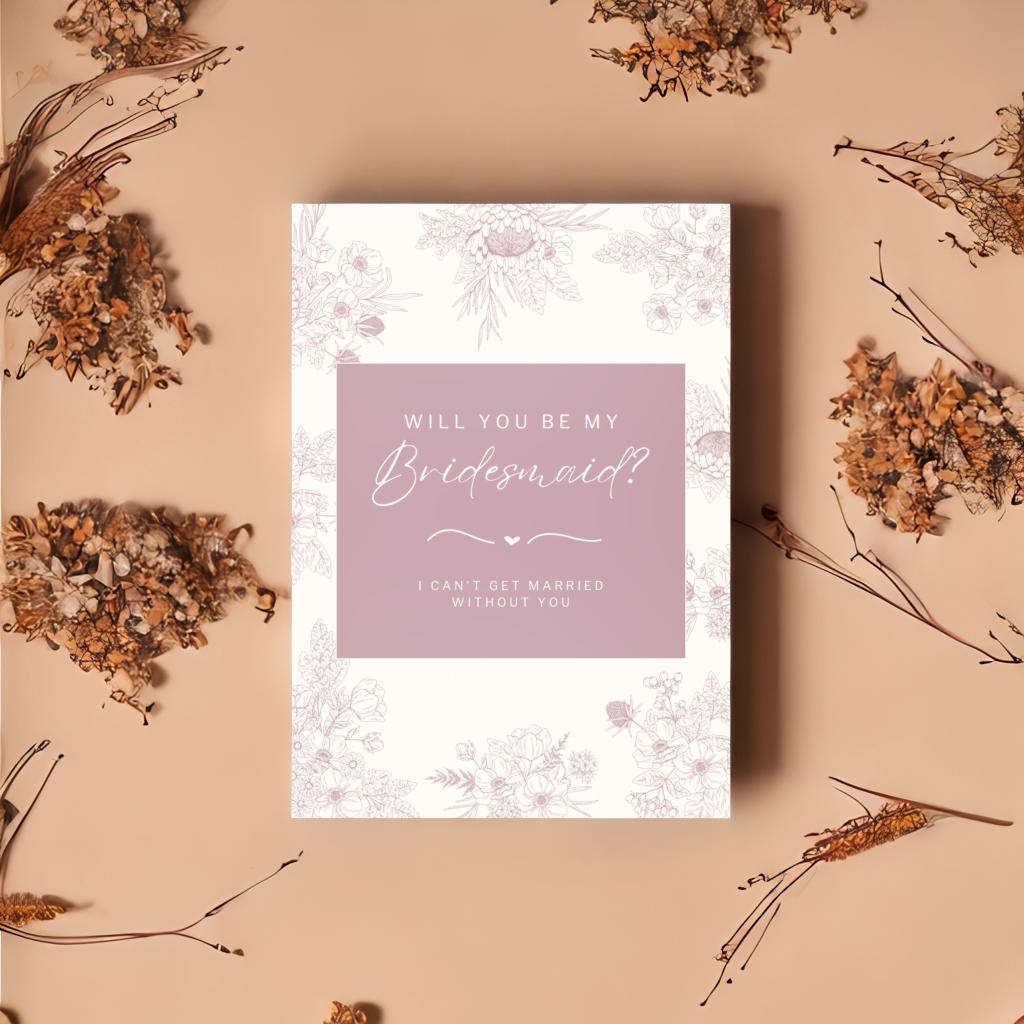 Bridesmaid Card #03