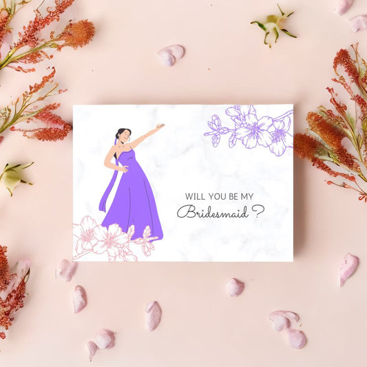 Bridesmaid Card #04