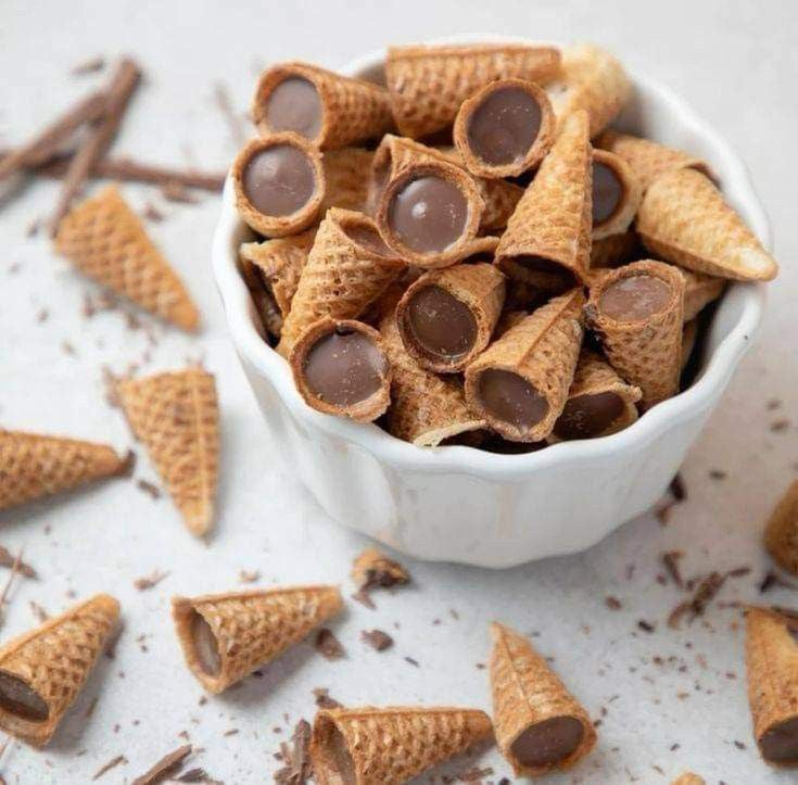 Choco Cones in Acrylic box