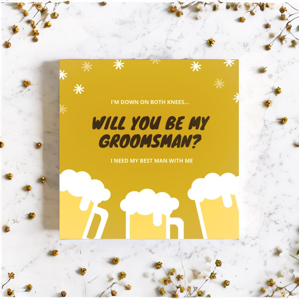 Groomsman Card #03