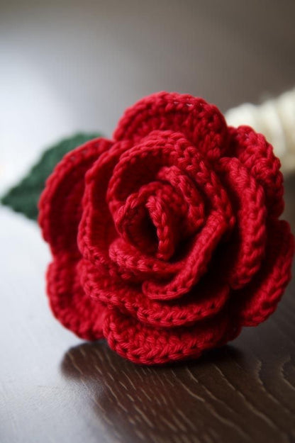 Rose Flower Crochet [1 pc]