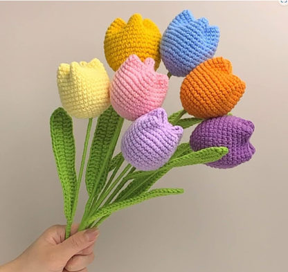 Tulip Flower Crochet [1 pc]