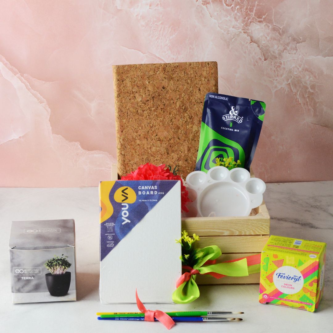 Vibrant Craft Crate